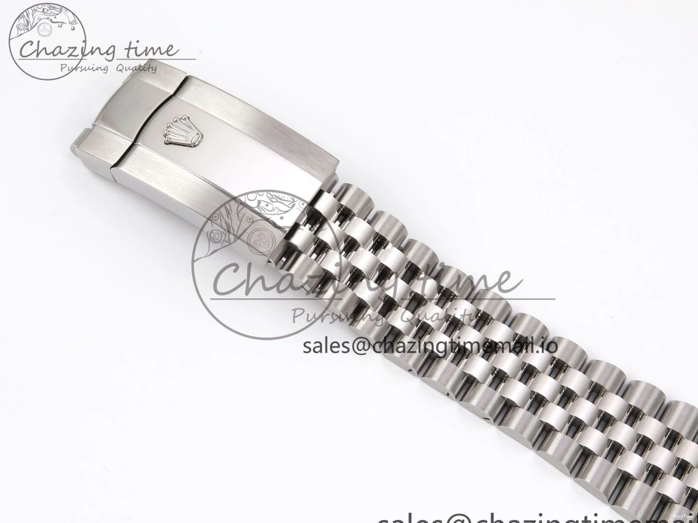 MiroTime 0515 Timeless DateJust 41 126334 EWEF Best Edition Gray Diamonds Dial on Jubilee Bracelet A 1042